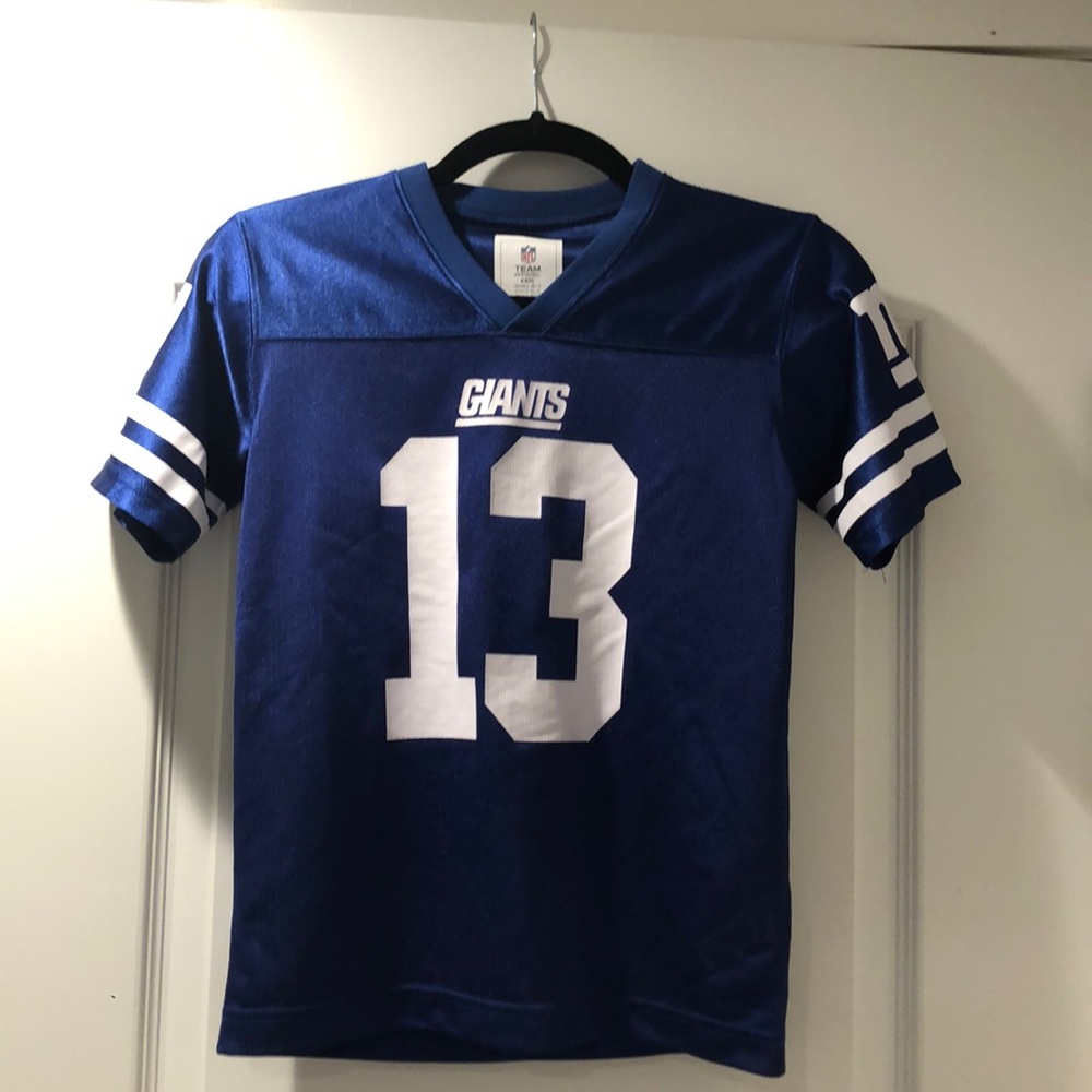 NFL NY Giants Odel Beckham Jr KIDS Football Jersey